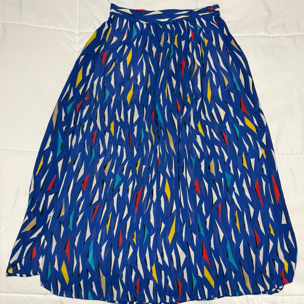 Elegant Multicolor A-Line Women's Skirt